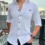 NEW MEN'S HIGH QUALITY IMP FABRICS SHIRT POPCORN FABRIC HAVY IMP