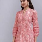 Cotton Woman printed short kurti