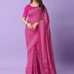 Printed Daily Wear Georgette Saree