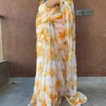 Flower Designer Saree