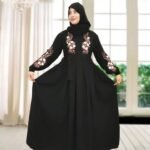 Women's Stylish Anarkali Abaya Burkha with Dupatta