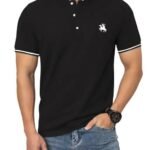 KEESOR MEN'S CHINESE POLO T-SHIRT| MEN'S REGULAR FIT POLOS|MEN T-SHIRT