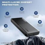 smart corner 10000Mah Fast Charging Power Bank | Dual USB Port | Led Indicator | Light Weight | Multi Protocol Support | Multi Circuit Protection | Compact & Slim Design | Made in India