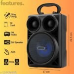 Hot Selling Portable Bluetooth Karaoke Speaker with Mic | 5W Loud Sound, TWS, FM, AUX, LED Light Show – Wireless Party Speaker