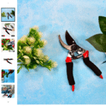 21Cm Red GARDEN SHEARS SHARP CUTTER PRUNERS SCISSOR, PRUNER.