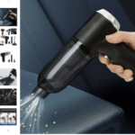 3 in 1 Mini Car Vacuum – Wireless, Rechargeable, Blower & Dust Cleaner for Car, Home & Keyboard